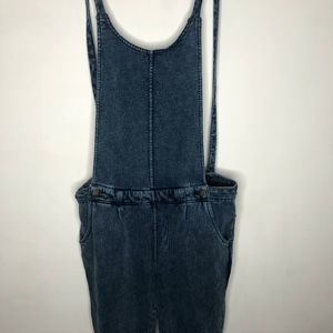 Z Supply Cotton Demin Wash Overalls Size Small